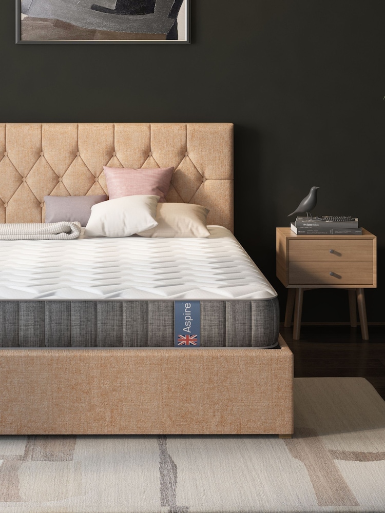 Aspire Furniture 1000 Pocket Eco Foam Hybrid Mattress - Image 2 of 4 Aspire Furniture 1000 Pocket Eco Foam Hybrid Mattress - Image 2 of 4