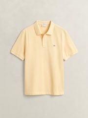 GANT Yellow Shield Logo Pique Polo Shirt - Image 5 of 5