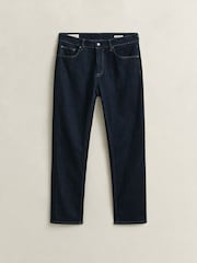 GANT Blue Straight Leg Denim Jeans - Image 6 of 6