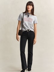 GANT Grey Varsity Graphic T-Shirt - Image 3 of 5