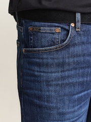 GANT Mid Blue Wash Regular Fit Denim Jeans - Image 4 of 6