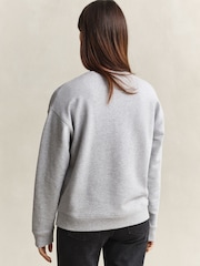 Sweat-shirt à col rond avec logo graphique GANT - Image 2 sur 5