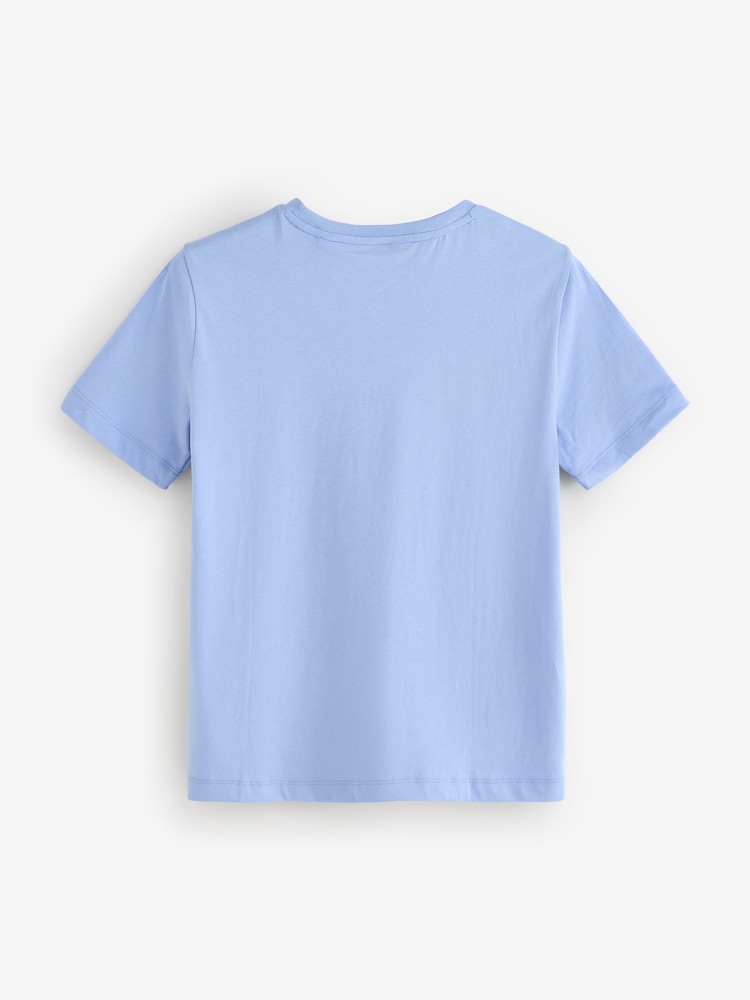 Azul - Camiseta gráfica universitaria GANT - Imagen 2 de 4