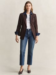 GANT Cream Varsity Graphic T-Shirt - Image 4 of 6