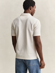 GANT 마이크로 텍스처 폴로 셔츠 - 6의 이미지 2