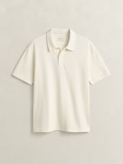 GANT 마이크로 텍스처 폴로 셔츠 - 6의 이미지 6