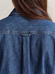 GANT Blue Denim Shirt - Image 6 of 7