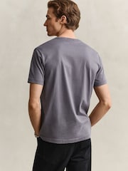 GANT Grey Shield Logo T-Shirt - Image 2 of 5