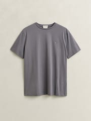 GANT Grey Shield Logo T-Shirt - Image 5 of 5