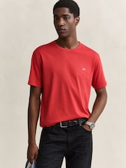 GANT Red Shield Logo T-Shirt - Image 1 of 5