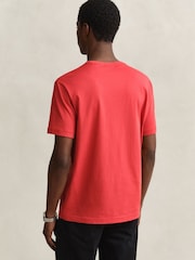 GANT Red Shield Logo T-Shirt - Image 2 of 5