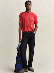 GANT Red Shield Logo T-Shirt - Image 3 of 5