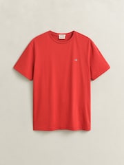 GANT Red Shield Logo T-Shirt - Image 5 of 5