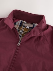 Burgundy Red Shower Resistant Padded Harrington Jacket - Image 11 of 13