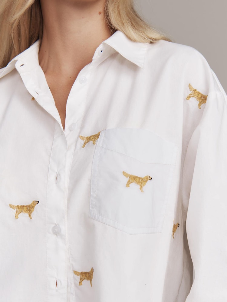 Anthropologie Maeve The Shrunken Bennet Buttondown Shirt - Image 4 of 4