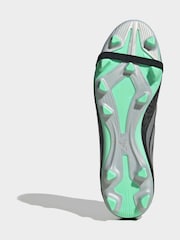 adidas Black Predator Club Fold-Over Tongue Firm Ground/ Multi Ground Football Boots - Image 7 of 10