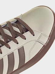 adidas Cream VS Pace 2.0 Trainers - Image 8 of 8
