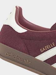 adidas Originals Burgundy Gazelle Indoor Trainers - Image 9 of 9