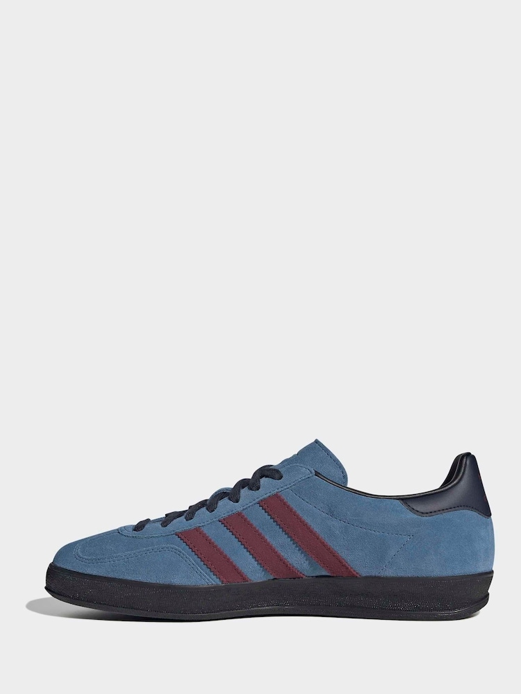 أزرق - حذاء رياضي Gazelle Indoor من adidas Originals - صورة 2 من 8