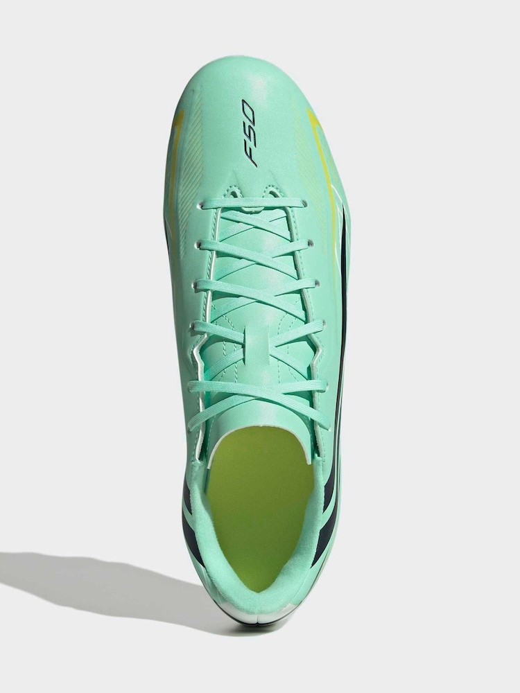 adidas Green F50 Hyperfast Club Firm Ground / Multi Ground Football Boots - Image 2 of 9