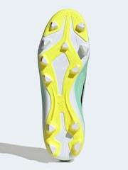 adidas Green F50 Hyperfast Club Firm Ground / Multi Ground Football Boots - Image 3 of 9