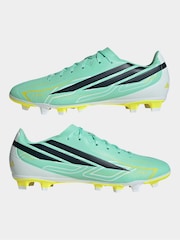 adidas Green F50 Hyperfast Club Firm Ground / Multi Ground Football Boots - Image 4 of 9