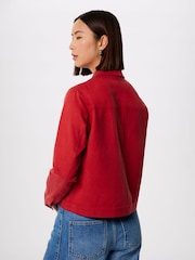 Whistles Red Mia Pocket Detail Jacket - Image 3 of 5