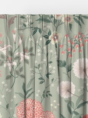 Laura Ashley Pistachio Otterham Gardens Made to Measure Curtains - Image 5 of 9