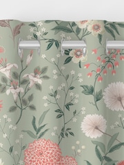 Laura Ashley Pistachio Otterham Gardens Made to Measure Curtains - Image 7 of 9