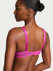 Victoria's Secret Pink Fire Add 2 Cups Push Up Bombshell Lace Shine Strap Bra - Image 2 of 2
