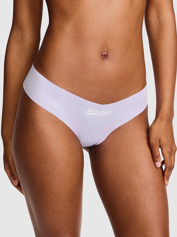 Victoria's Secret PINK Sweet Lavender Purple Thong No Show Knickers - Image 1 of 2