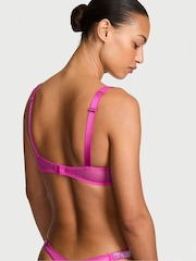 Victoria's Secret Pink Fire Push Up Shine Strap Lace Bra - Image 2 of 2