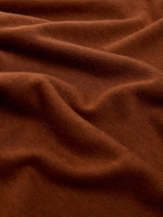 Brown Long Sleeve Roll Neck Jumper - Image 2 of 3