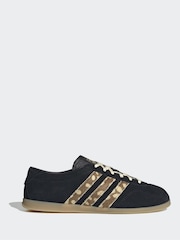Қара - adidas Originals Gazelle Lo Pro Trainers - 10суретінің 1 суреті