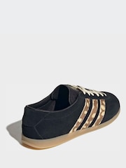 Қара - adidas Originals Gazelle Lo Pro Trainers - 10суретінің 4 суреті