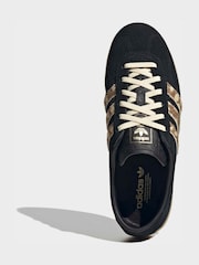 Қара - adidas Originals Gazelle Lo Pro Trainers - 10суретінің 7 суреті