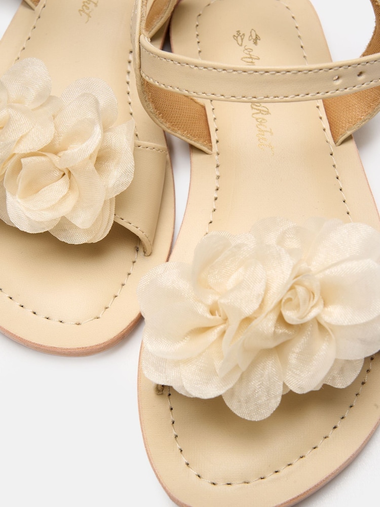Angel & Rocket Cream Flower Sandals - Bild 4 von 4