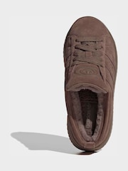 adidas Originals Brown Campus 00S Winter Low Trainers - Image 5 of 6
