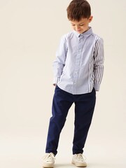 Angel & Rocket Blue Wilf Navy Smart Chino - Image 3 of 5