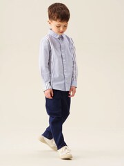 Angel & Rocket Blue Wilf Navy Smart Chino - Image 4 of 5