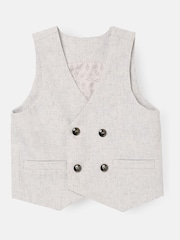 Angel & Rocket Luca Melange Waistcoat and Shirt Set - Bild 4 von 6