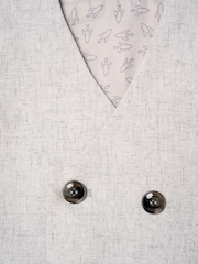 Angel & Rocket Luca Melange Waistcoat and Shirt Set - Bild 6 von 6