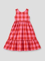 Angel & Rocket Pink Bella Gingham Dress - Image 8 of 9