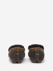 Barbour Brown Monty Moccasin Slippers - Image 4 of 5