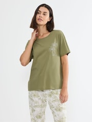 綠色 - Triumph Mix & Match Short Sleeved Top - 圖片 4/5