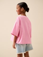 Pink KPOP Demon Hunters Short Sleeve T-Shirt (6-16yrs) - Image 3 of 7