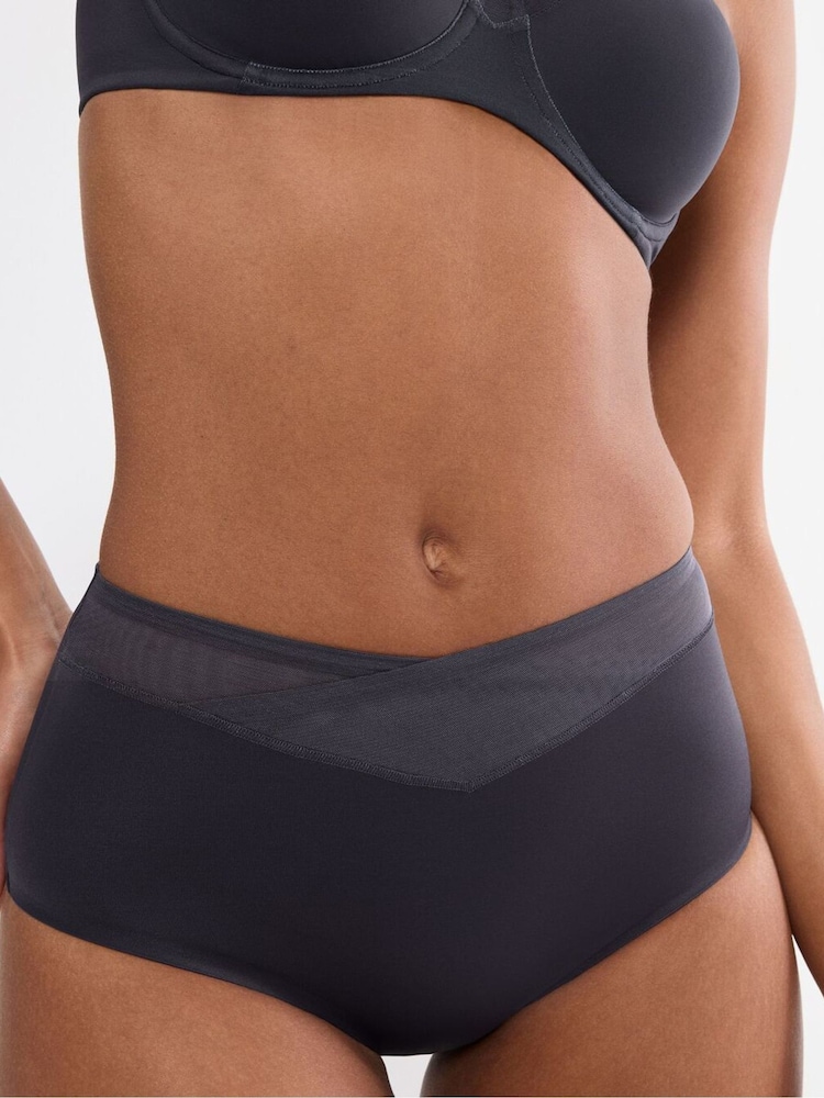 Triumph Grey True Shape Sensation Maxi Knickers - Image 2 of 5