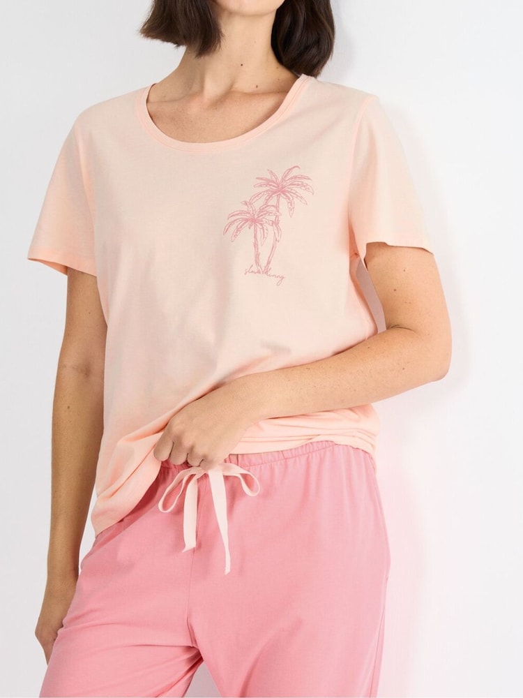 Triumph Pink Pyjamas Set - Image 2 of 5