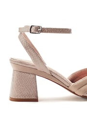 Moda in Pelle Natural Madelia Block Heel Strappy Sandals - Image 4 of 4