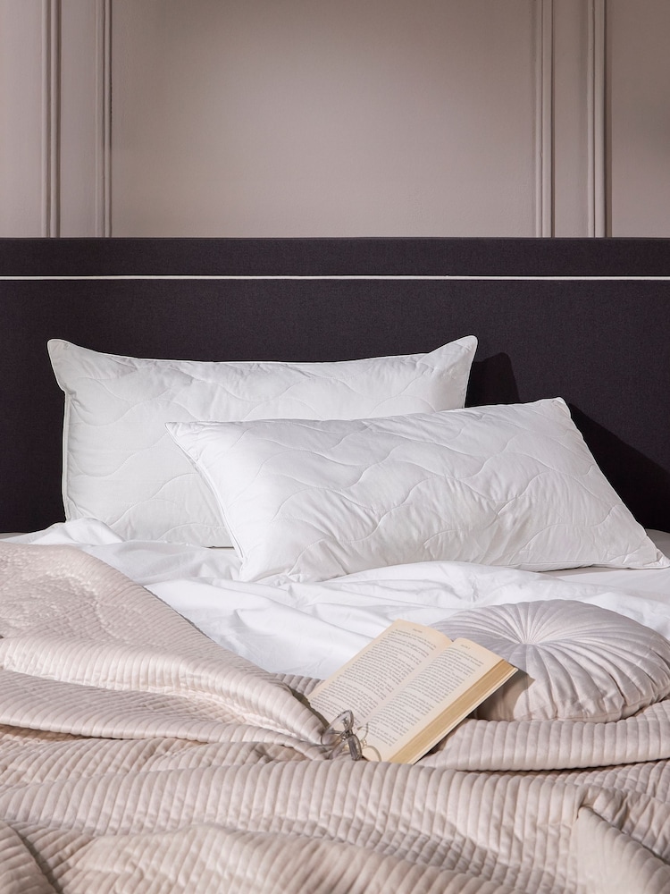 Snuggledown Hotel Kingsize Cotton Firm Side Sleeper Pillow - Image 1 of 6